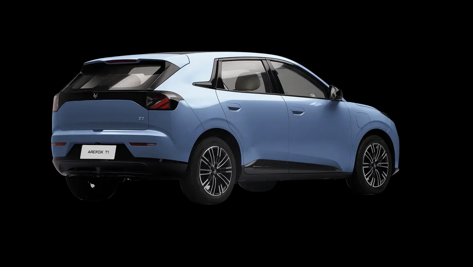 ARCFOX T1 Vana Blue em visão 360º, ângulo 24 de 36