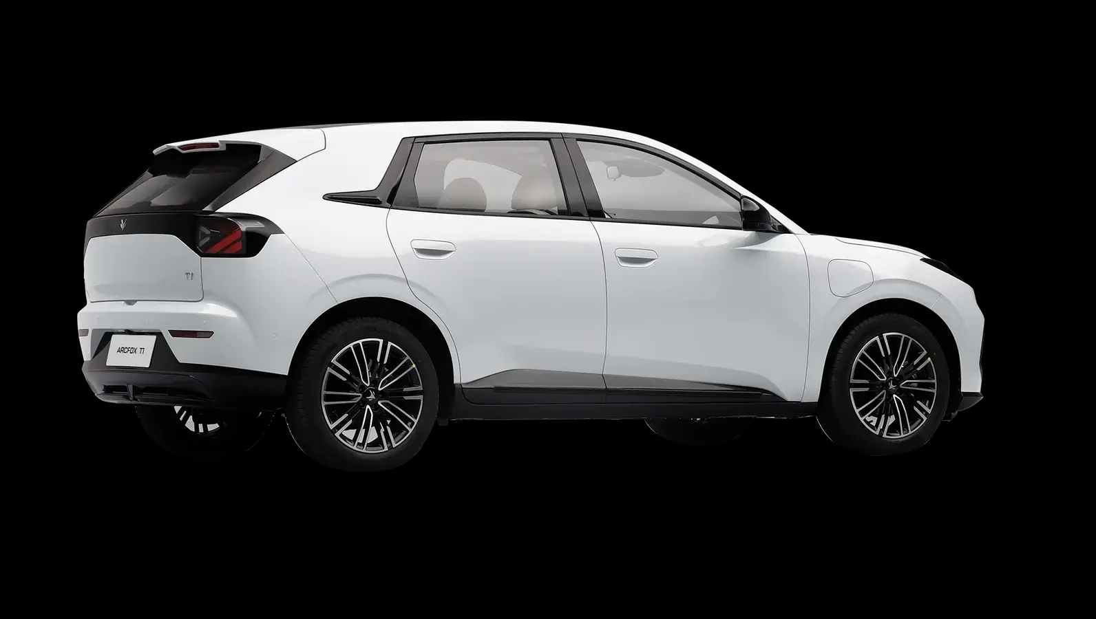 ARCFOX T1 Branco Polar em visão 360º, ângulo 22 de 36