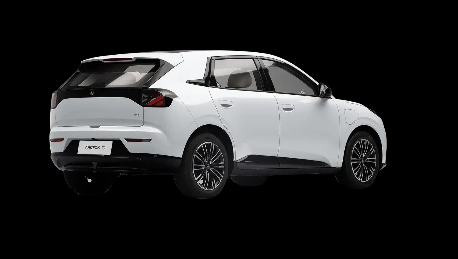 ARCFOX T1 Branco Polar em visão 360º, ângulo 24 de 36