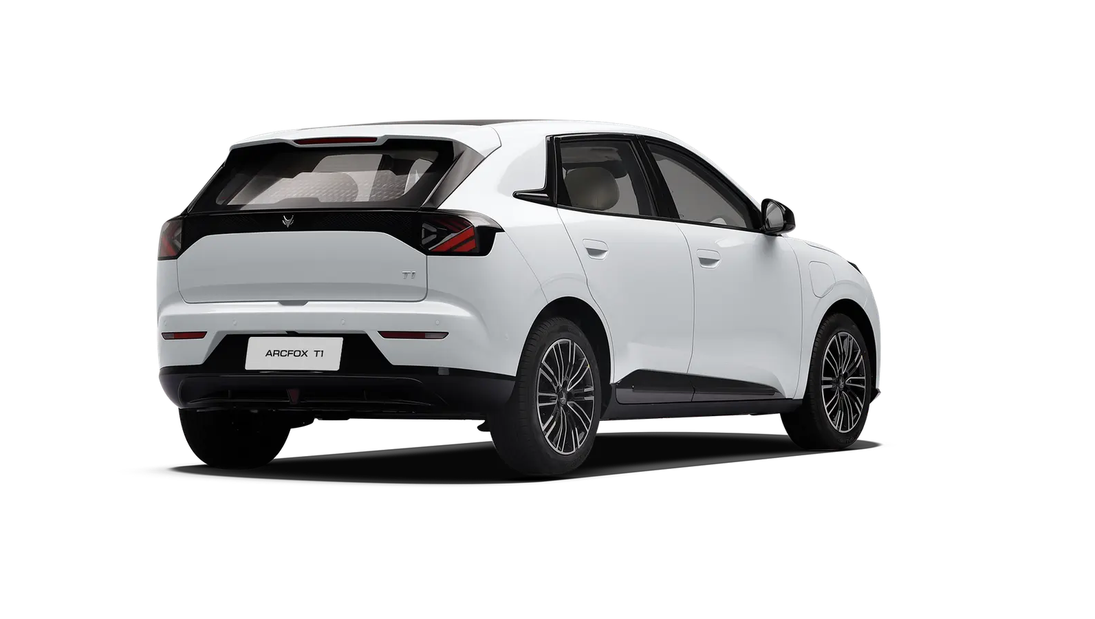 ARCFOX T1 Branco Polar em visão 360º, ângulo 25 de 36