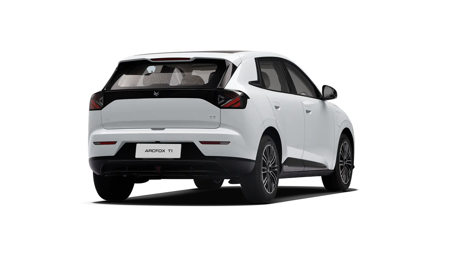 ARCFOX T1 Branco Polar em visão 360º, ângulo 26 de 36