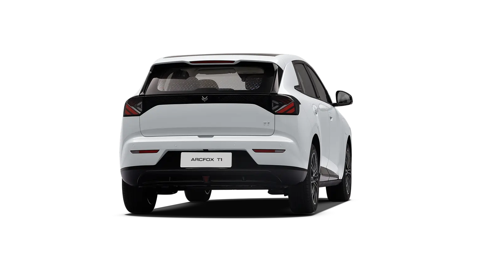 ARCFOX T1 Branco Polar em visão 360º, ângulo 27 de 36