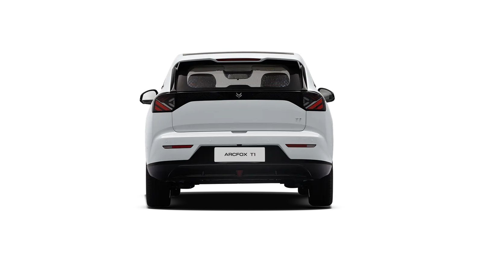 ARCFOX T1 Branco Polar em visão 360º, ângulo 28 de 36