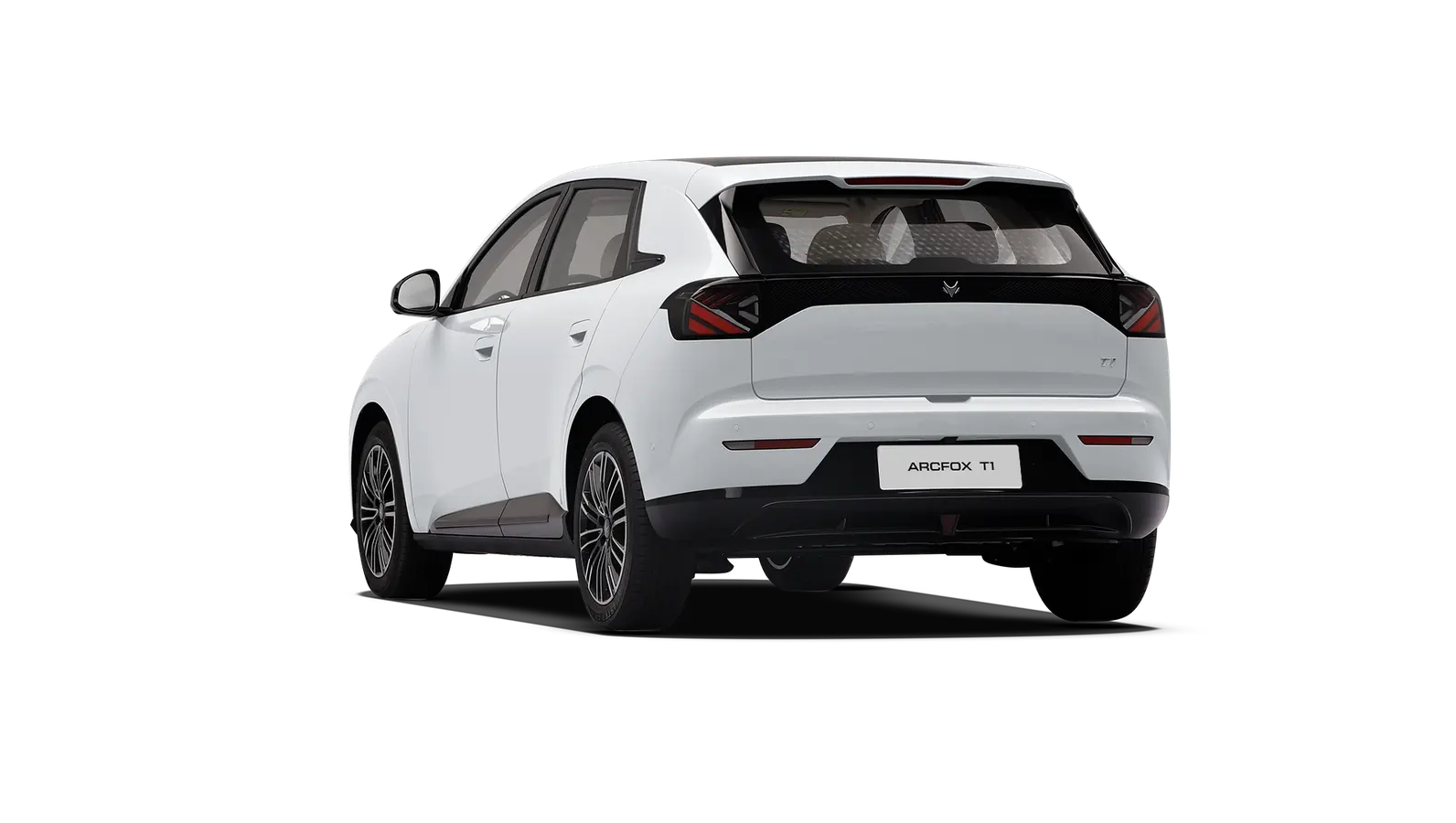 ARCFOX T1 Branco Polar em visão 360º, ângulo 30 de 36
