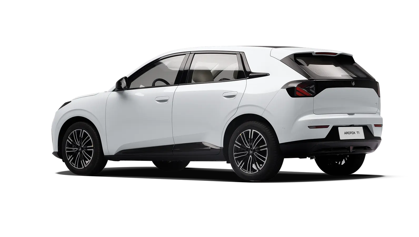 ARCFOX T1 Branco Polar em visão 360º, ângulo 33 de 36