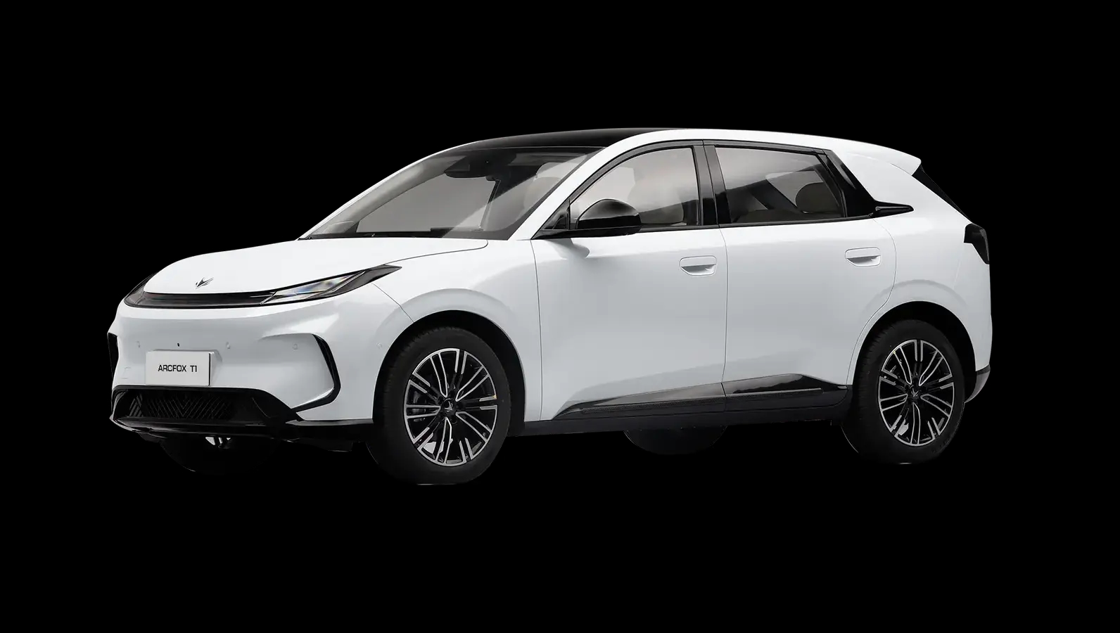 ARCFOX T1 Branco Polar em visão 360º, ângulo 5 de 36