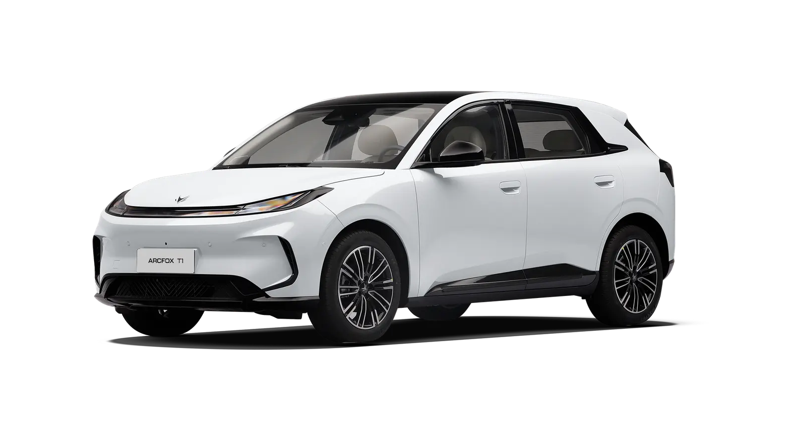 ARCFOX T1 Branco Polar em visão 360º, ângulo 6 de 36