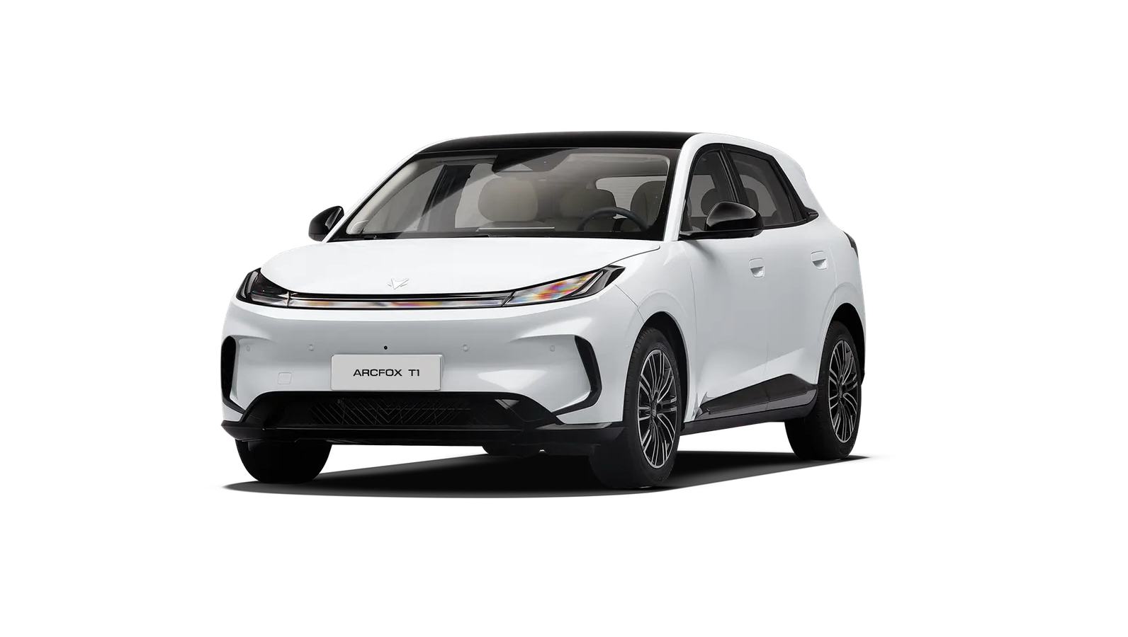 ARCFOX T1 Branco Polar em visão 360º, ângulo 8 de 36