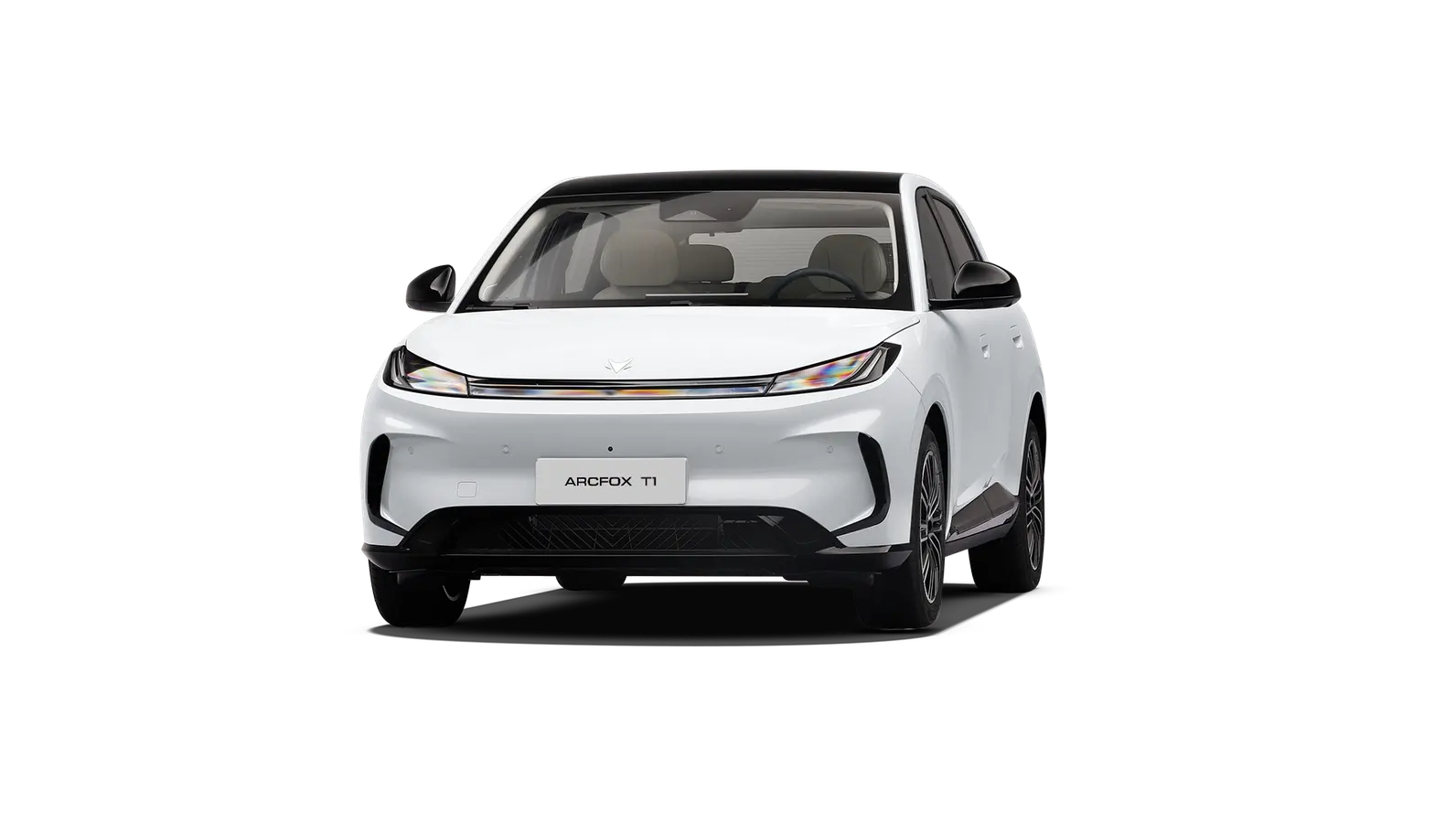 ARCFOX T1 Branco Polar em visão 360º, ângulo 9 de 36